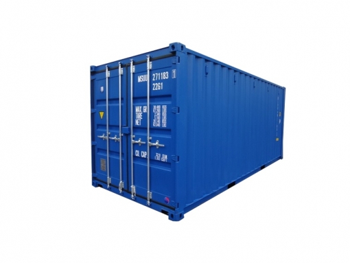 Conteneur 20 pieds standard, porte simple