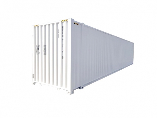 Conteneur 45 pieds High Cube, porte simple